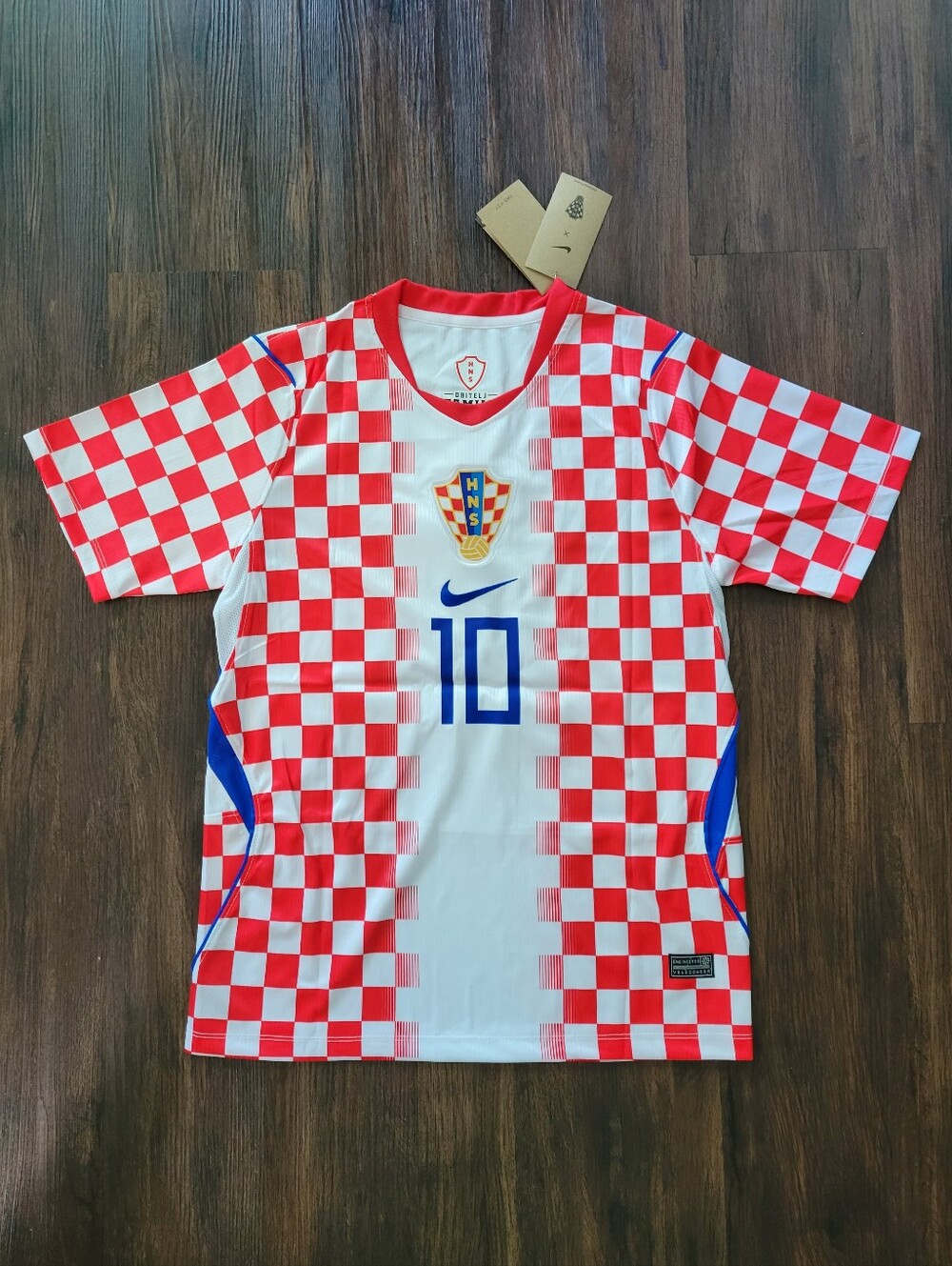 Luka Modric Croatia National Soccer Team New Men's World Cup Home Soccer Jersey